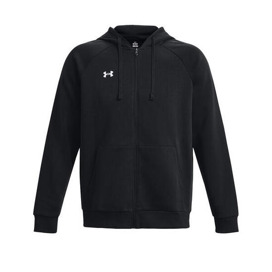 Cappuccio Under Armour UA Rival Fleece FZ Nero Uomini
