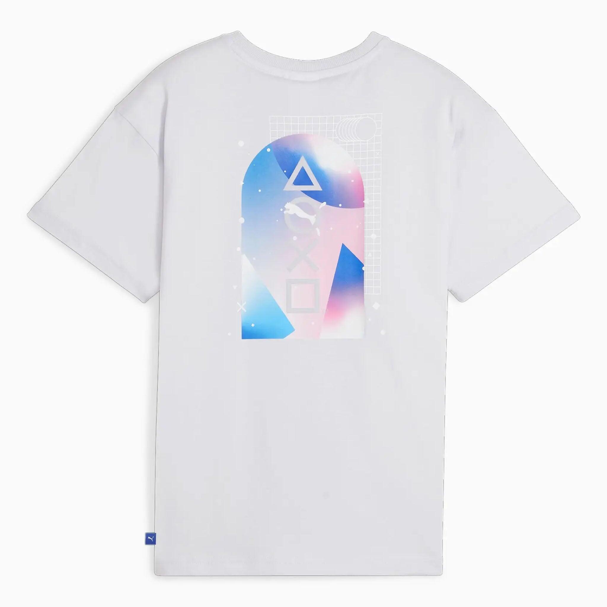 Puma x Playstation Kids Silver T-Shirt 2/2