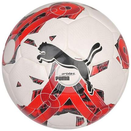 Ballon De Foot ORBITA HYBRID (Blanc / Orange / Noir) Taille 5