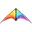 Zmeu de acrobații HQ Breezo Rainbow 116775 Rainbow 170 x 82 cm