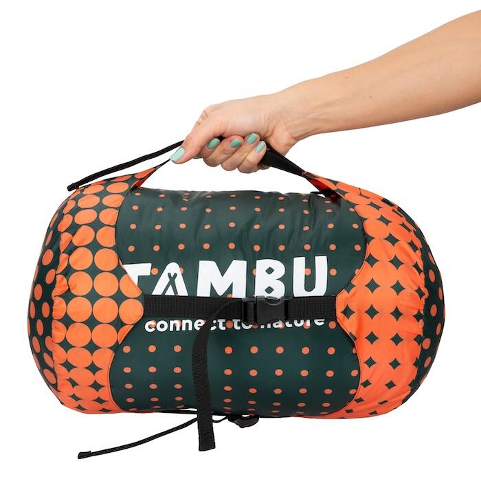 TAMBU | KARA 1000  | Orange / Dunkelgrün 7/7