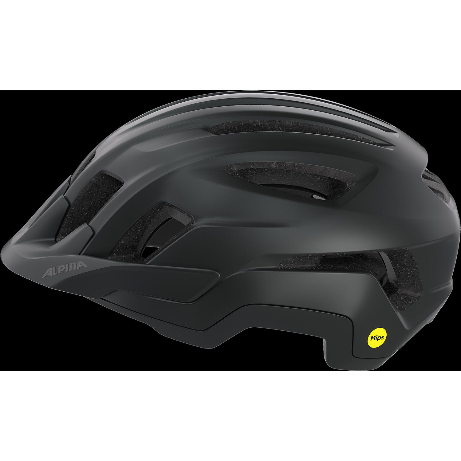 Olympic Sportswear Alpina Sports Tour Paranus MIPS casque 55-59 cm noir mat 2/5