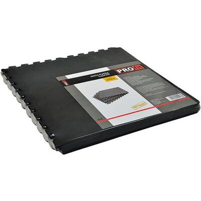 2269 puzzelmat (set van 4) (zwart)