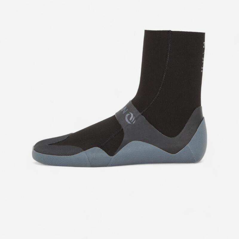 Second Life - Buty wysokie surfingowe Olaian 500 z neoprenu 3 mm - Stan Dobry