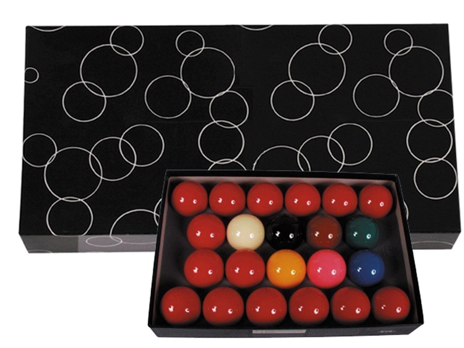 TopTable Snooker Ballen A-klasse 57,2mm - Officiële Maat Pooltafel 1/1