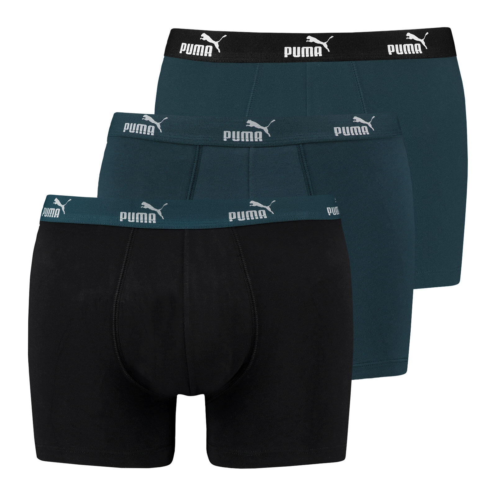 PUMA Boxershorts 3er Pack weich atmungsaktiv sportlich Herren - Promo Boxer