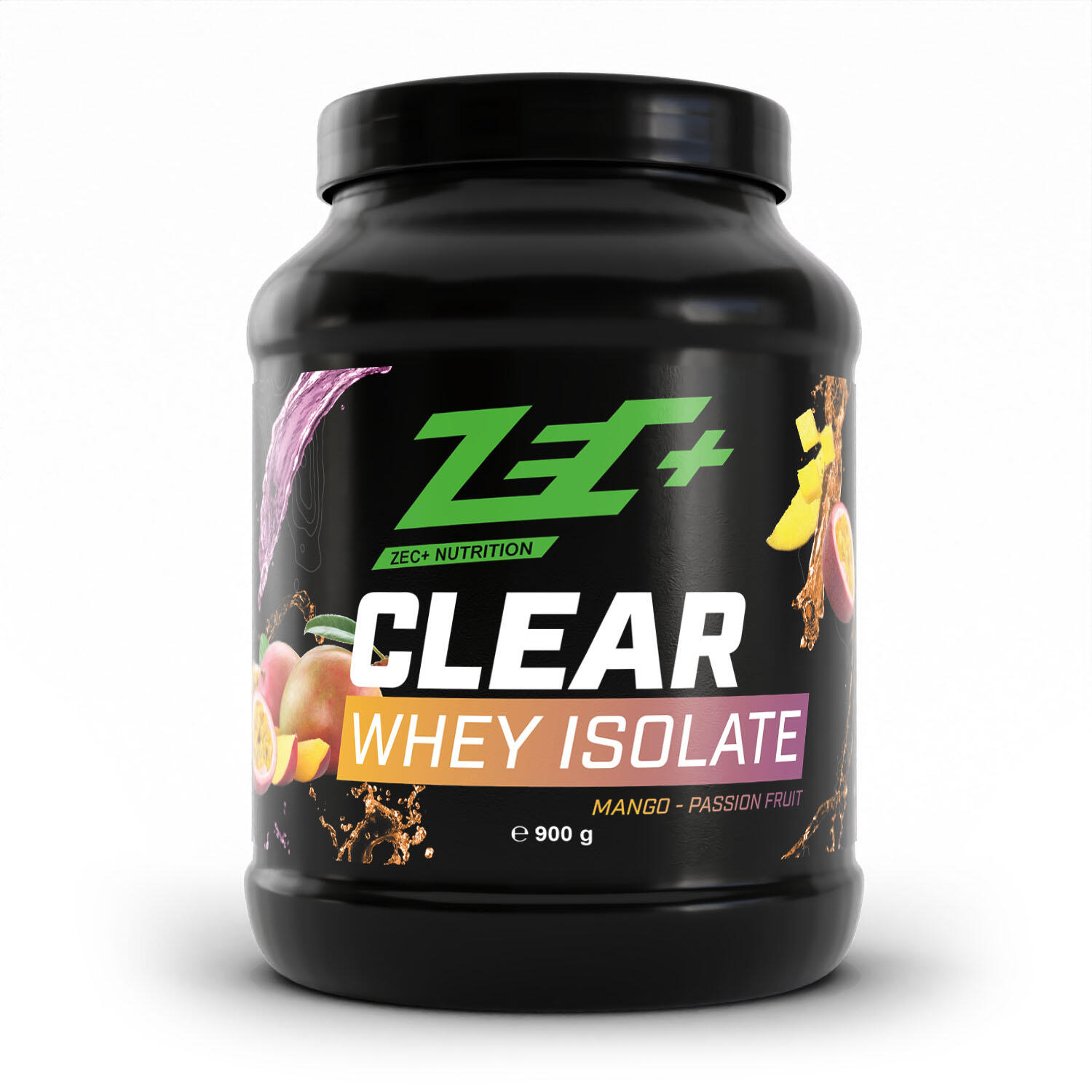 ZEC+ NUTRITION Zec+ Clear Whey Isolate (450g) Mango-Passion Fruit - Eiwitten - Helder eiwit