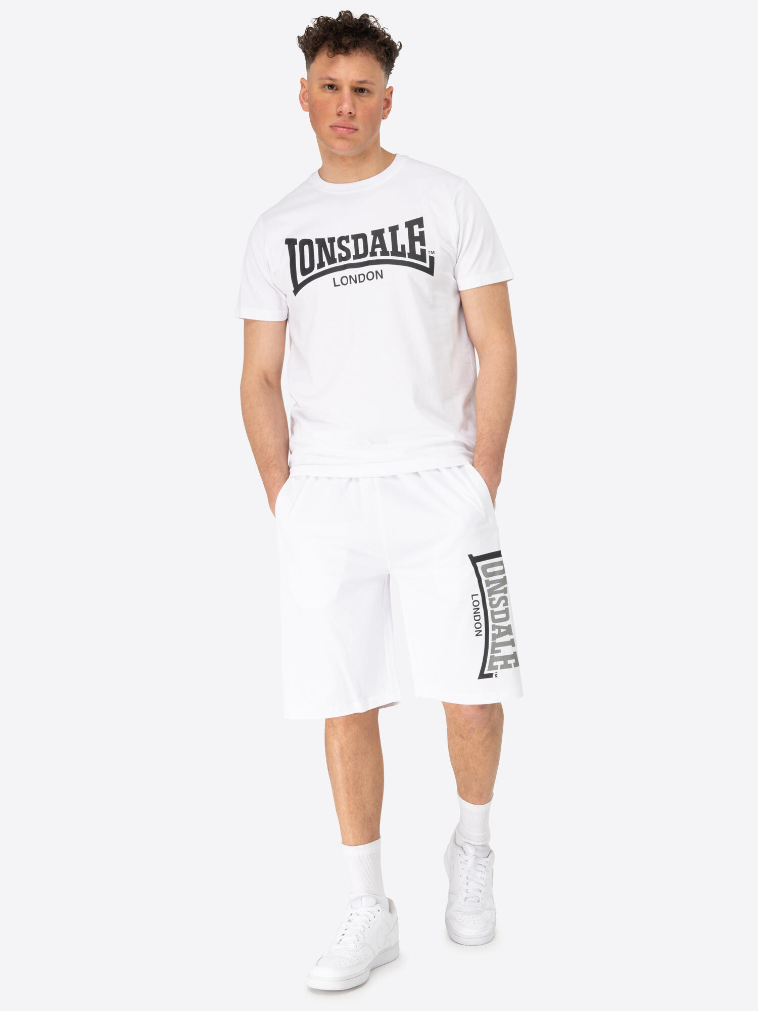 LONSDALE Herren Shorts normale Passform LOGO JAM 4/6