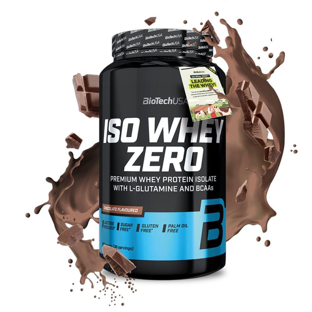 Wei-isolaat - Iso Whey Zero (908g) - Chocolade 4/5