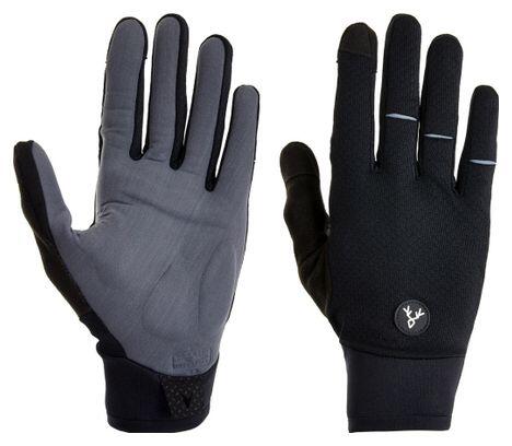 LEBRAM Paar lange Handschuhe LeBram Glières Schwarz