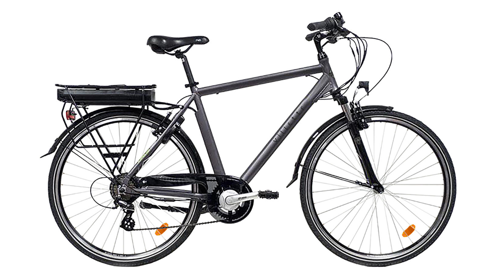 VILLETTE Villette Randonnee elektrische fiets heren 13 Ah grijs