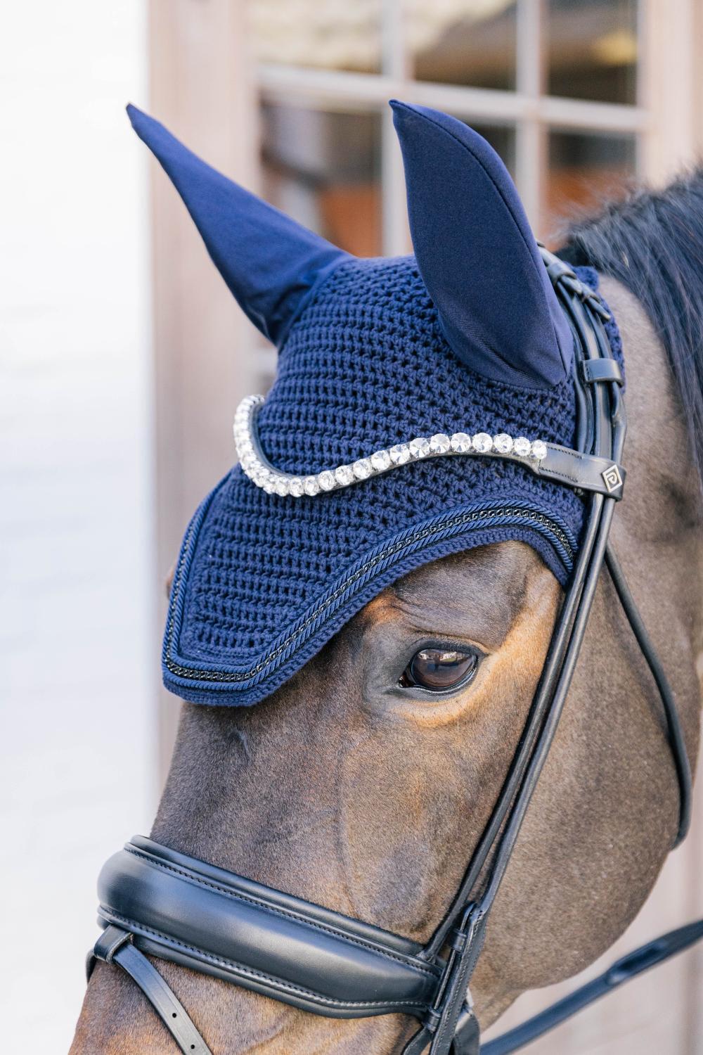 Maschera antimosche Kentucky Wellington chaîne en métal 3/4