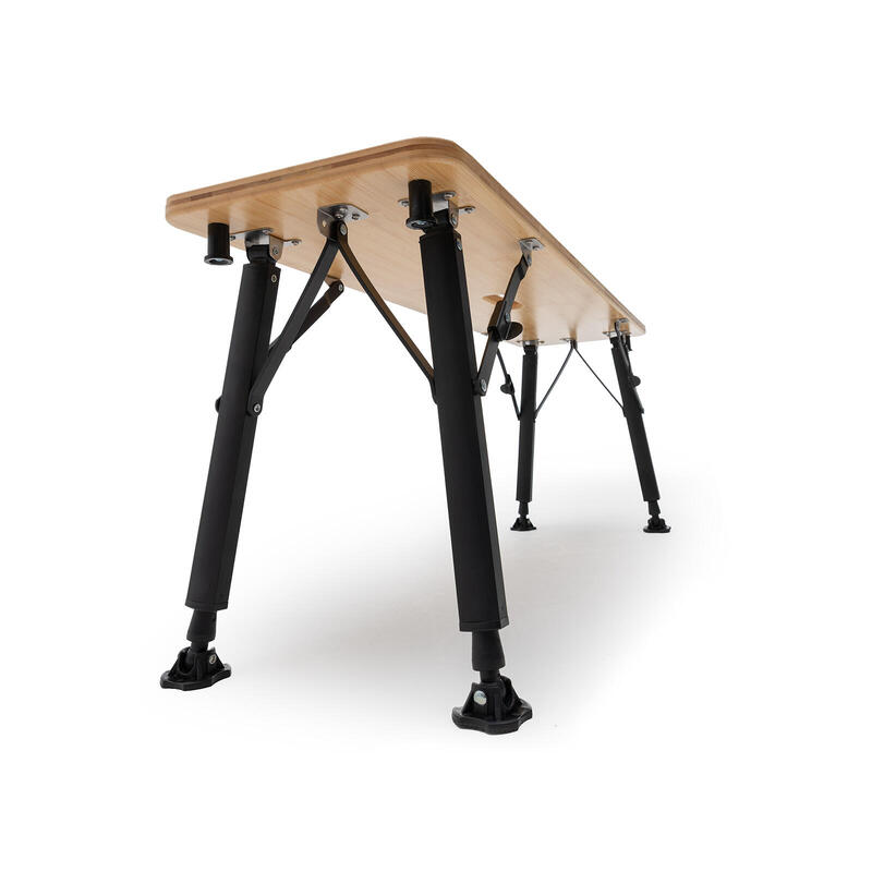 Set de 2 bancs de camping pliables Bambou Banc pliant grande capacité de charge