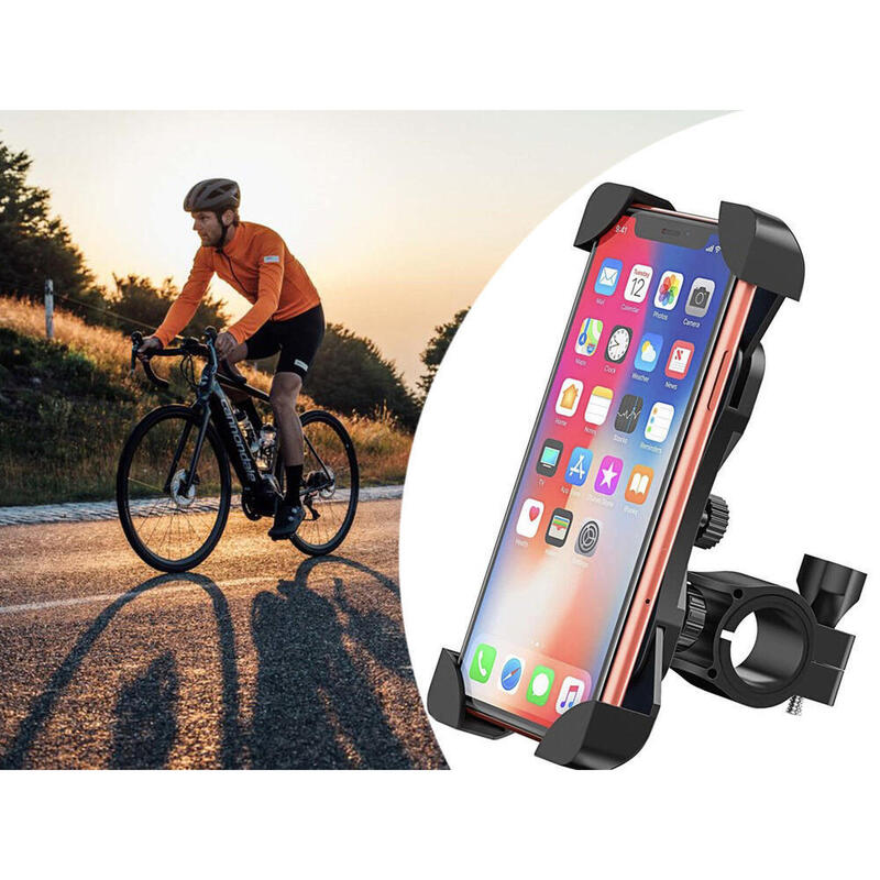 Support de téléphone vélo noir universel