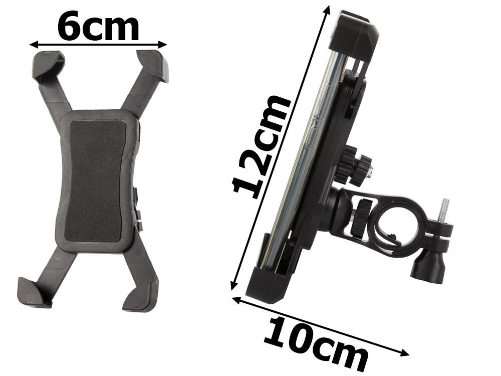 Telefoonhouder Fiets Zwart Universeel 7/7