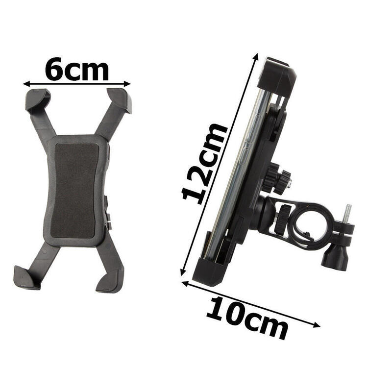Support de téléphone vélo noir universel