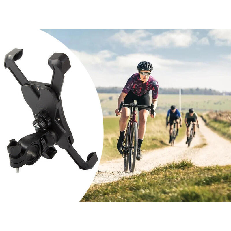 Support de téléphone vélo noir universel