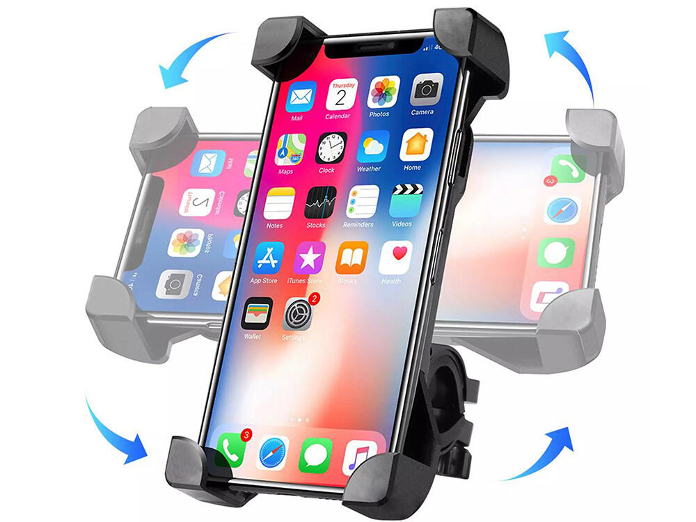 Telefoonhouder Fiets Zwart Universeel 3/7