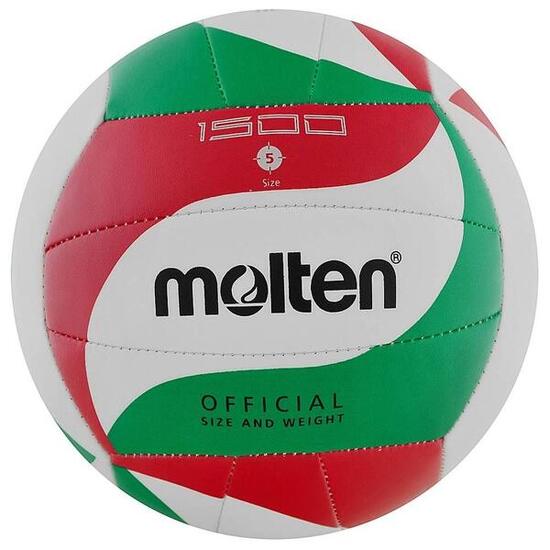 Ballon De Volleyball V5M1500 (Blanc / Vert / Rouge)