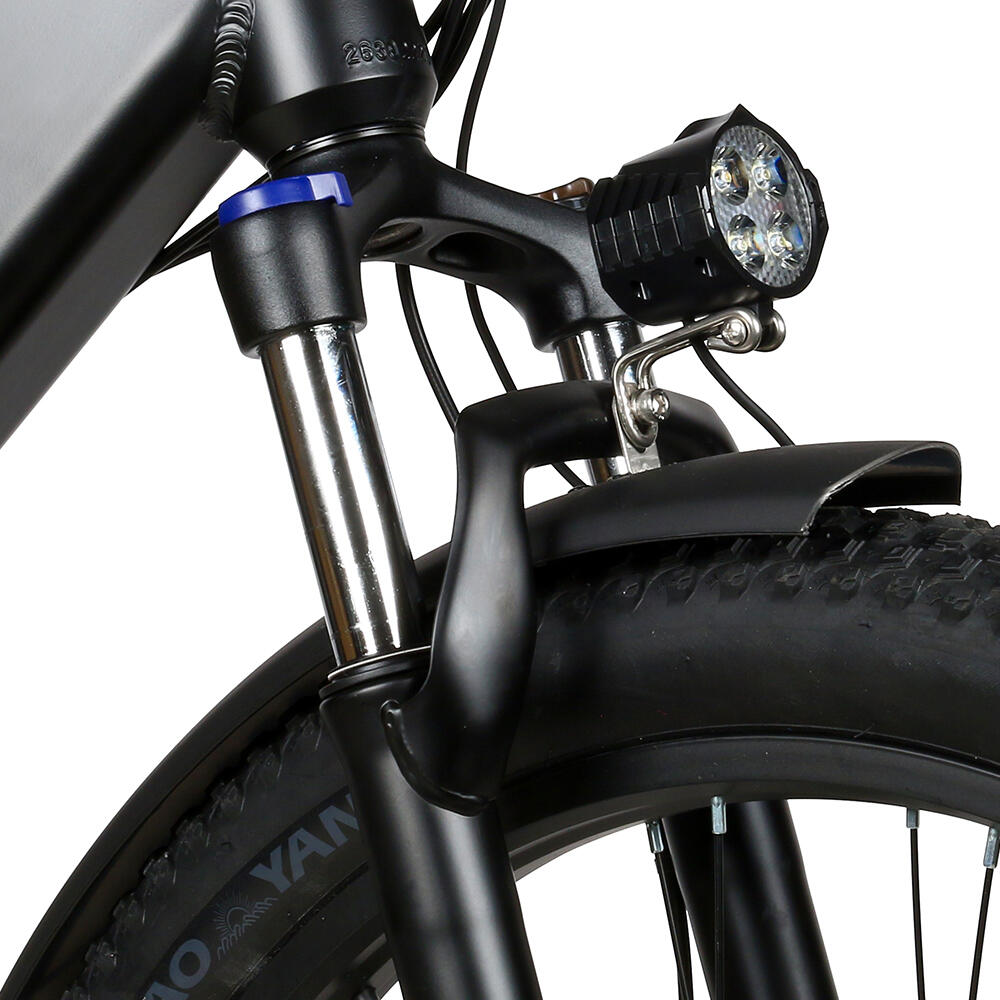 E-Bike mit Frontkorb: SAMEBIKE RS-A01 Plus mit 48-V-14-Ah-Akku 6/7