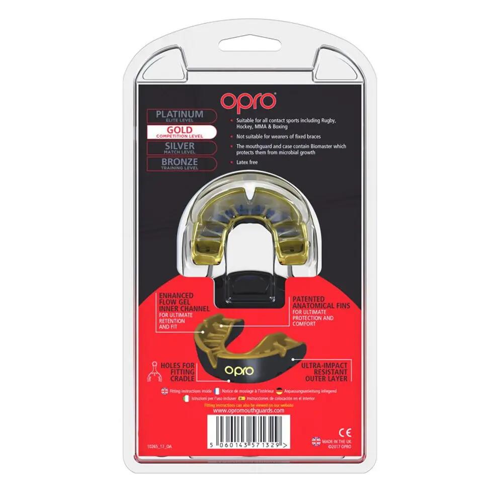 Protège-dents enfant OPRO UFC Self-Fit Bronze noir mono-couche 2/7