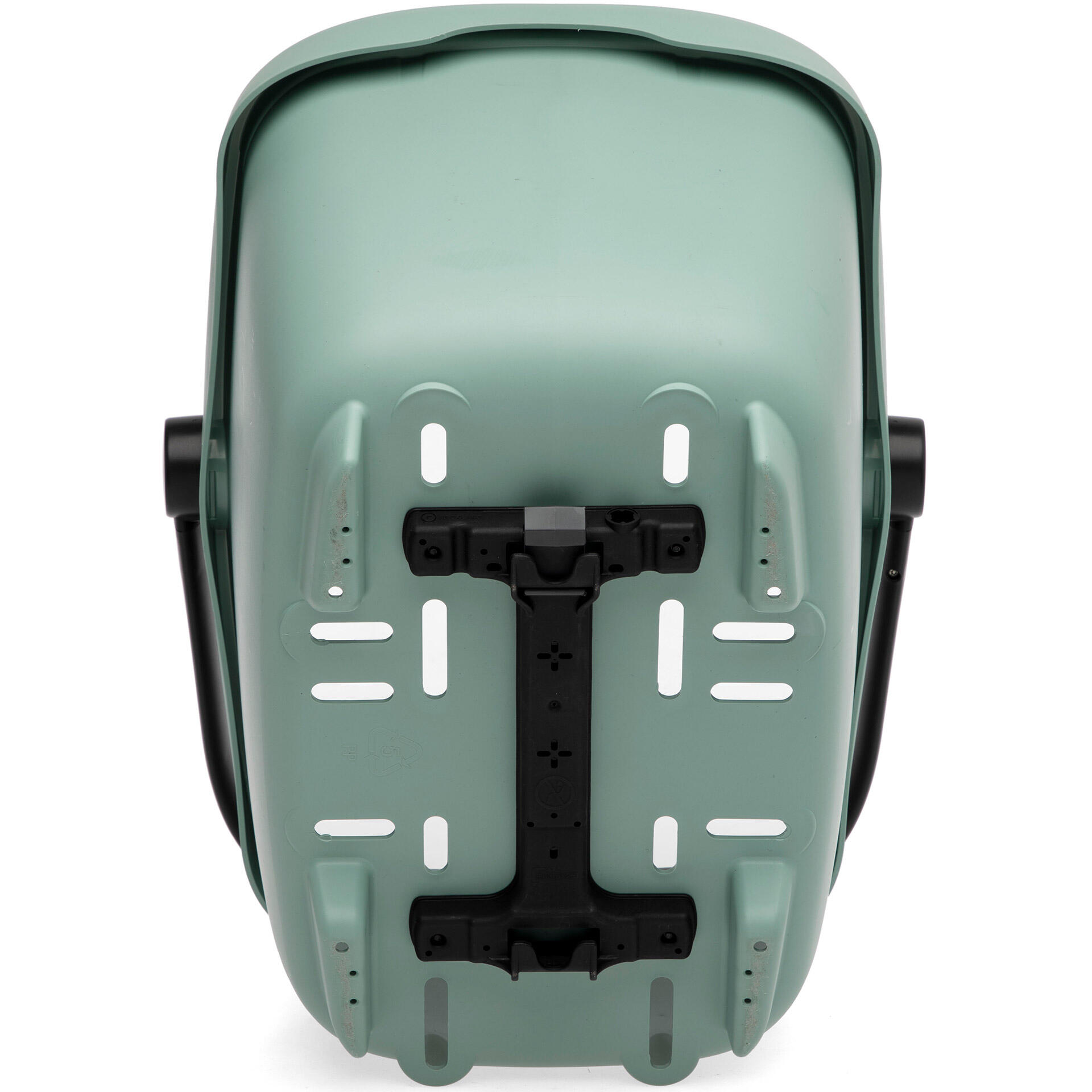 Cestino per bicicletta Clipper Racktime 2.0, verde 5/6