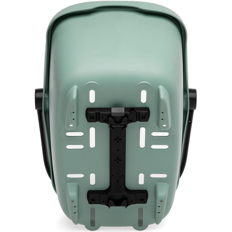 NEW LOOXS Koszyk rowerowy Clipper Racktime 2.0, zielony
