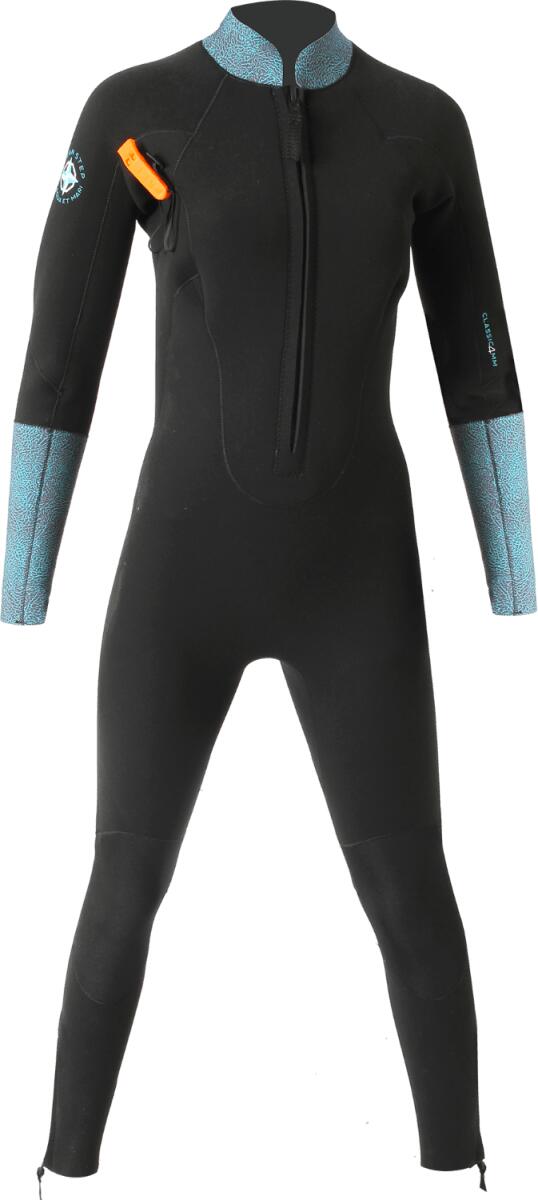 OCEAN STEP 5/4 Dual Zip Neoprenanzug Langseite Damen