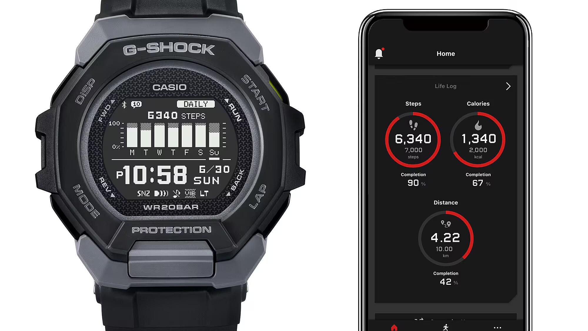 Montre Homme Casio G-Shock G SQUAD -  SUNNY SIDE STYLE 5/7