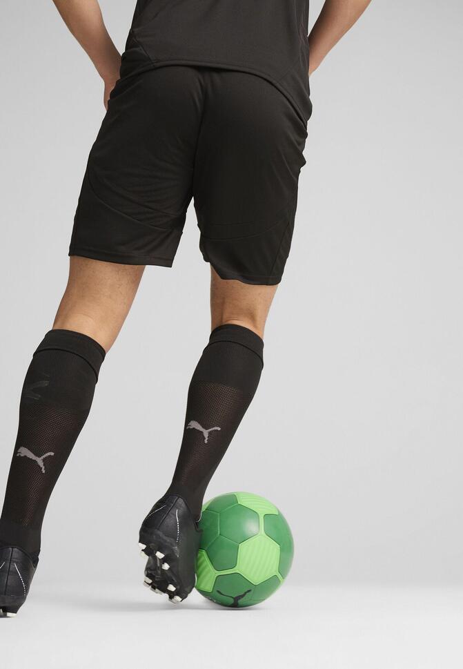Męskie szorty Borussia Mönchengladbach 24/25 PUMA Black Aged Silver Gray
