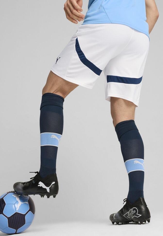Męskie szorty Manchester City 24/25 PUMA White Marine Blue