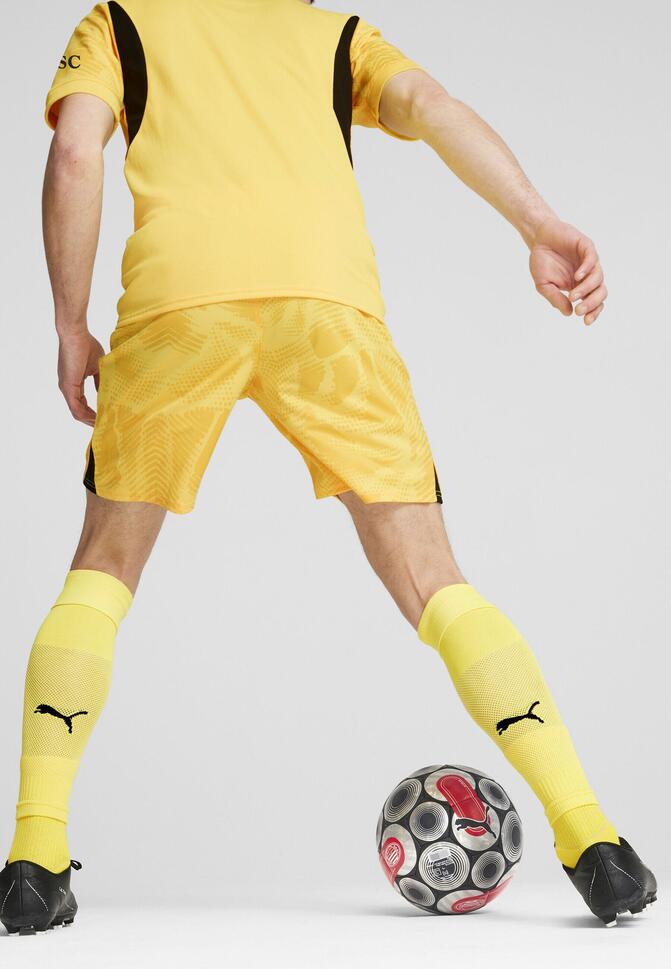 Męskie szorty bramkarskie AC Milan 24/25 PUMA Yellow Blaze Pelé
