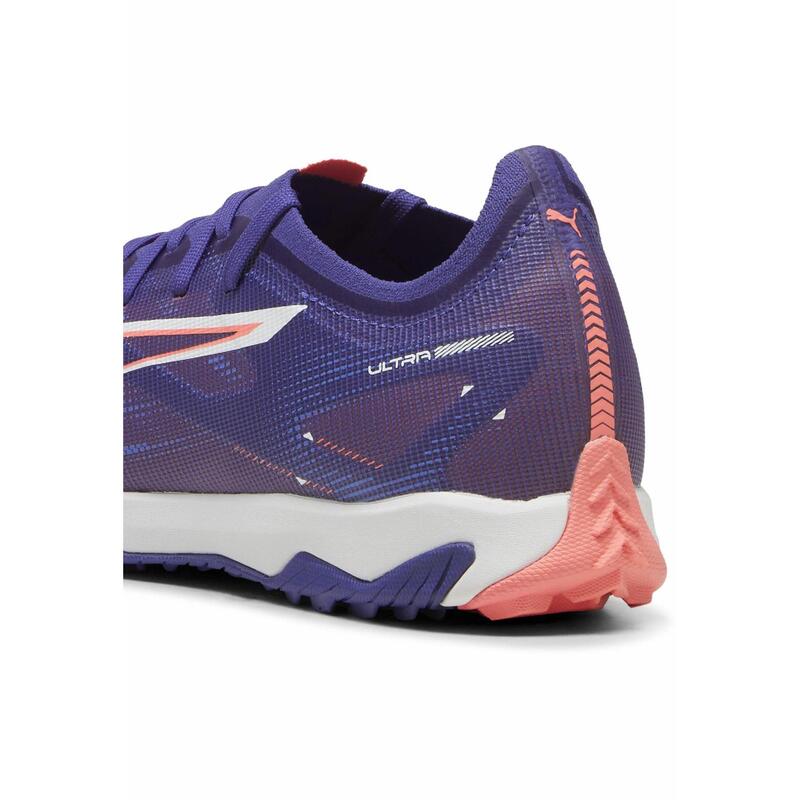 Ghete de fotbal ULTRA 5 MATCH TT PUMA Lapis Lazuli White Sunset Glow Blue Pink