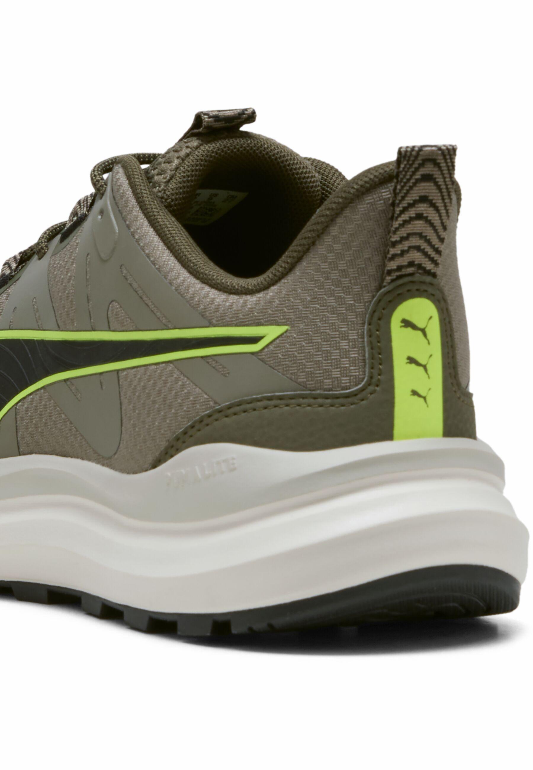 PUMA Reflect Lite trailrunningschoenen PUMA Loden Green Velvet Moss Brown