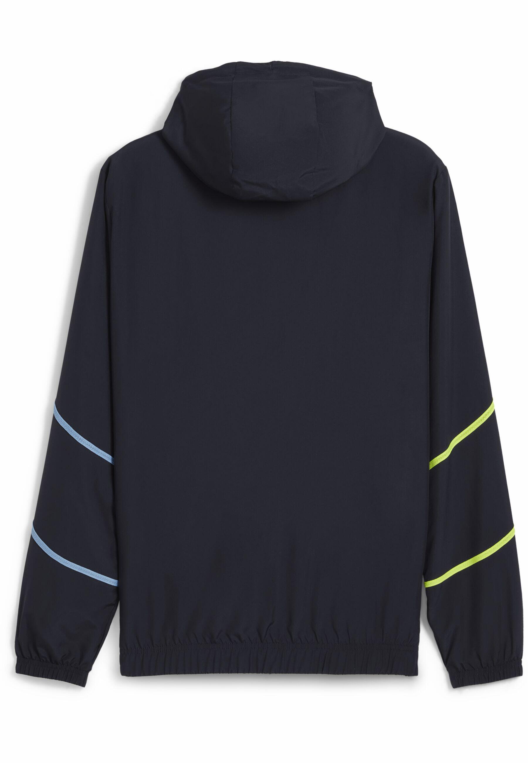 Chaqueta prepartido tejida Manchester City PUMA New Navy Yellow Glow Blue 2/7