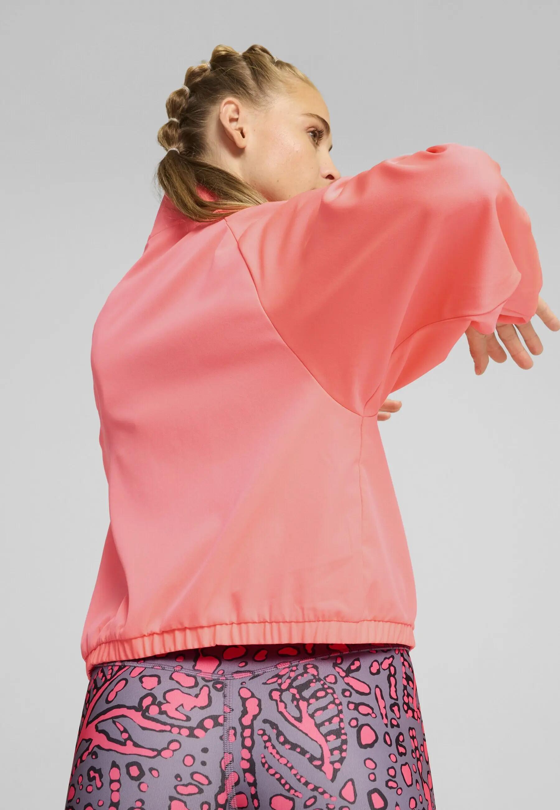 Veste semi-zippée tissée HYPERNATURAL Femme PUMA Sunset Glow Pink 2/7