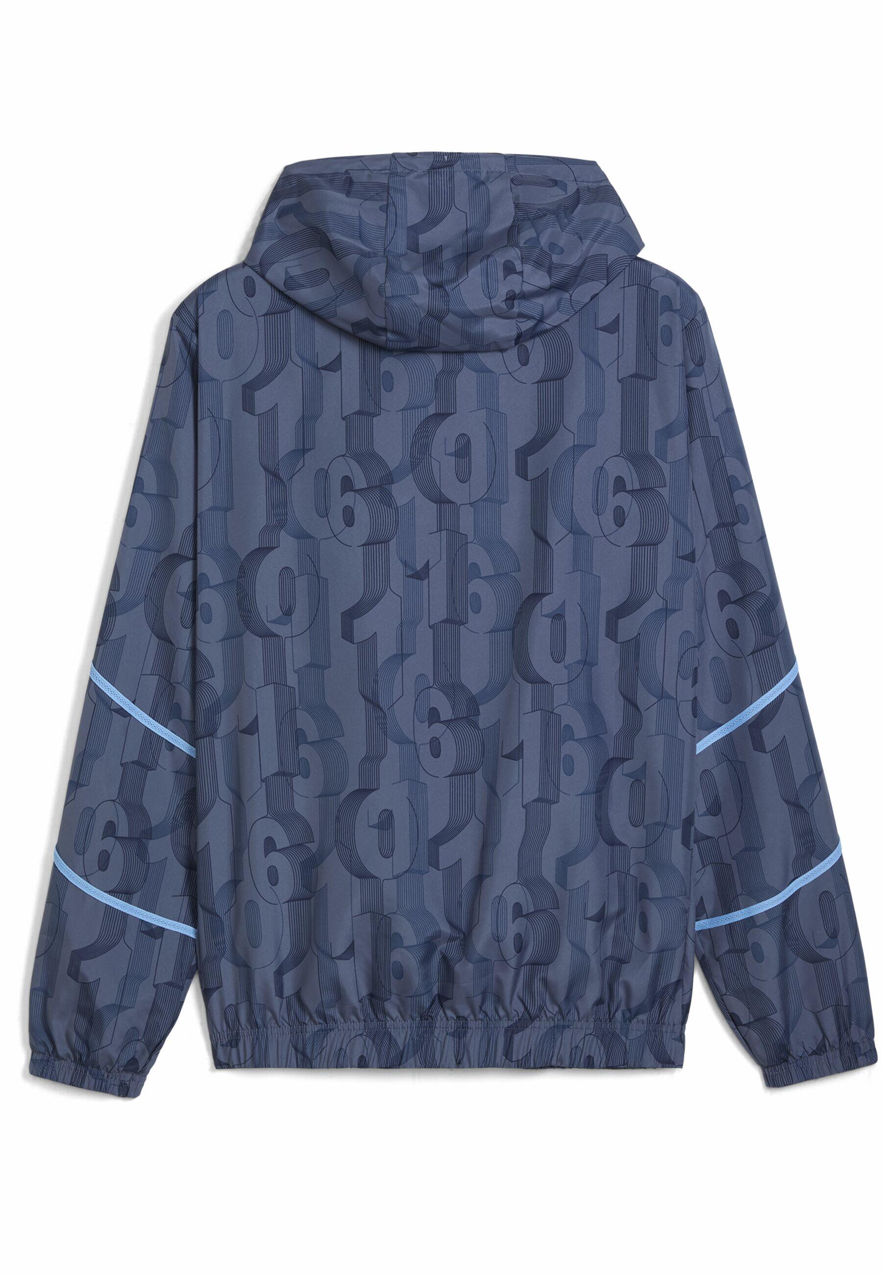 Veste d’avant match tissée Manchester City Homme PUMA Inky Blue Team Light 3/7