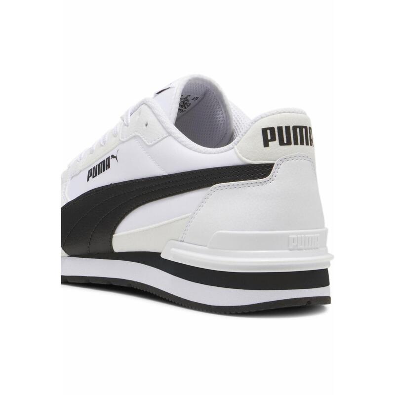 Adidași ST Runner v4 Nylon Adulți PUMA White Black Cast Iron Gray
