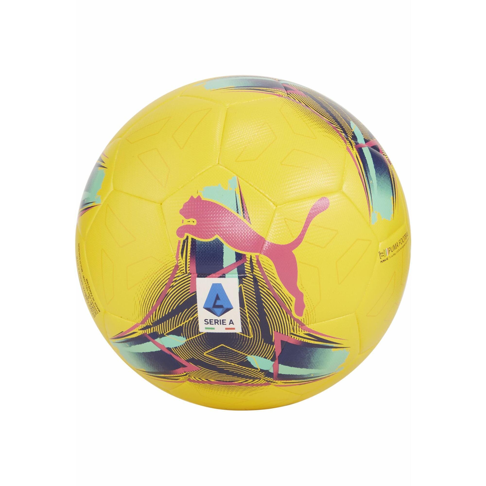 Puma - Ballon De Football Hybride Orbita Serie a Puma Dandelion Multi Colour Yellow - Ballon - Jaune|multicolore - Decathlon