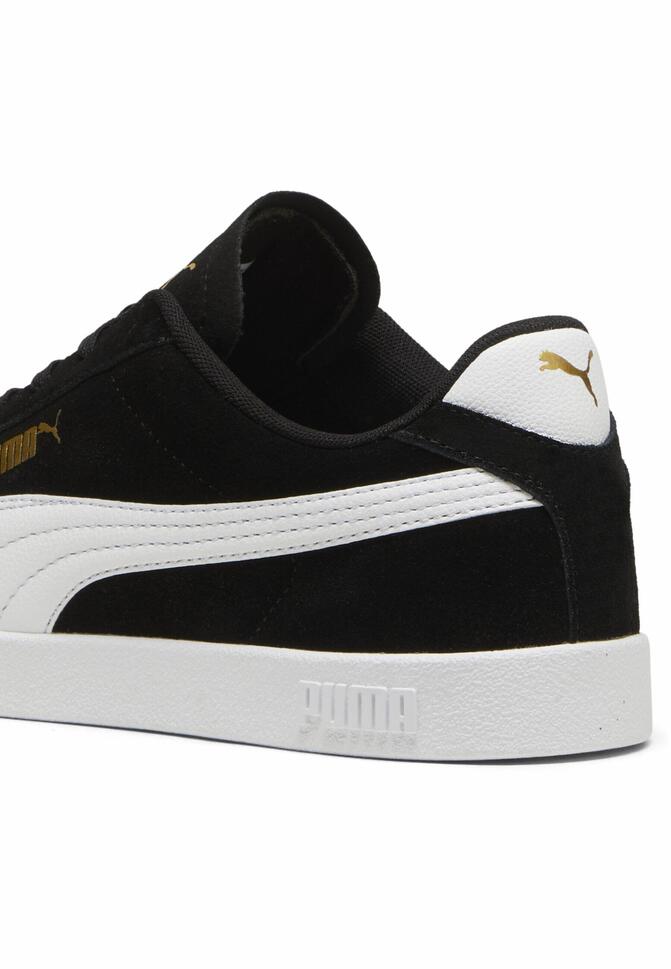 Sneakersy zamszowe unisex PUMA Club II PUMA Black White Gold
