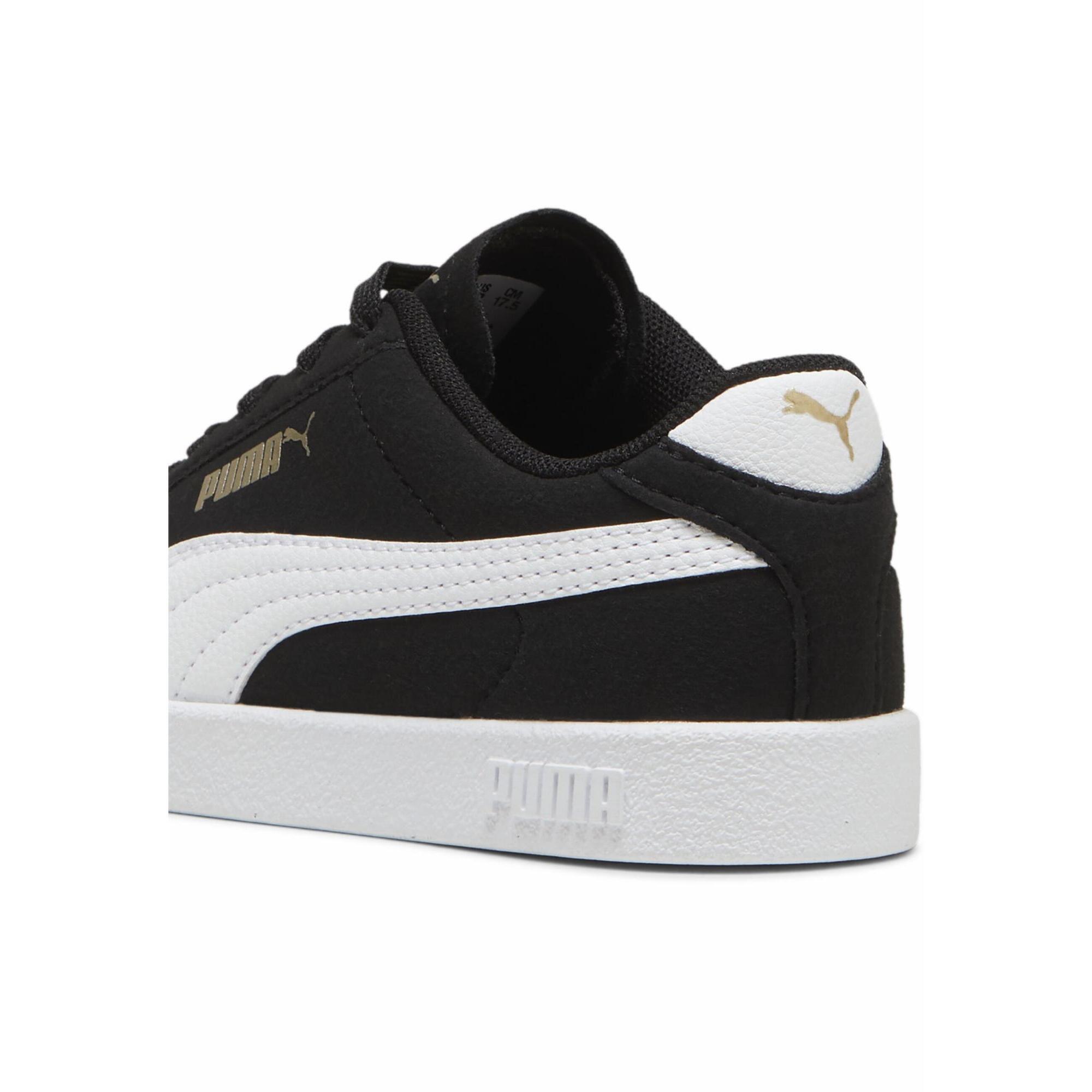 Puma - Baskets Puma Club ii Enfant Puma Black White Gold - Baskets - Blanc|jaune|noir - Decathlon