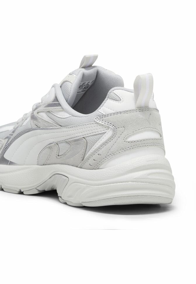 Sneakersy Milenio Tech Suede PUMA Cool Light Gray Feather White