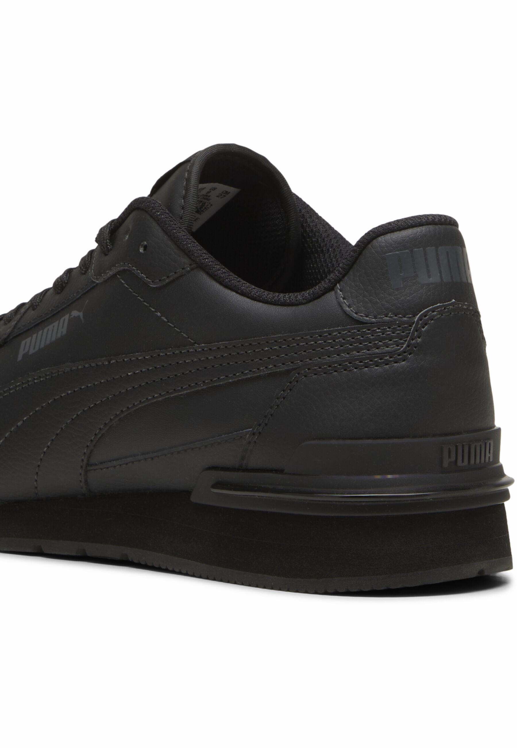 Sneakers en cuir ST Runner v4 PUMA Black Shadow Gray 2/7