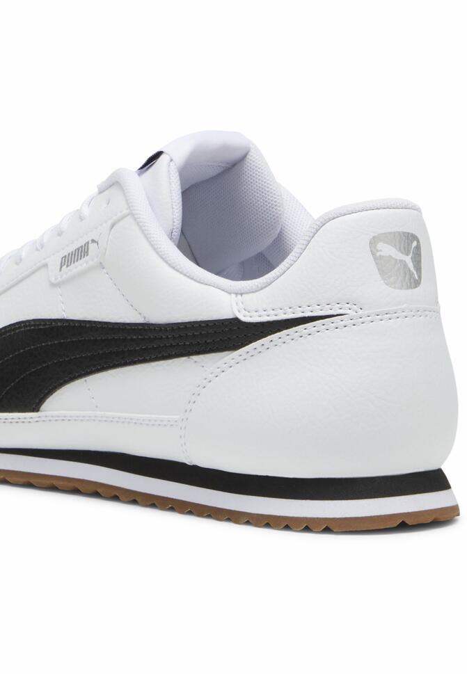 Sneakersy unisex PUMA Turino II PUMA White Black Cool Light Gray