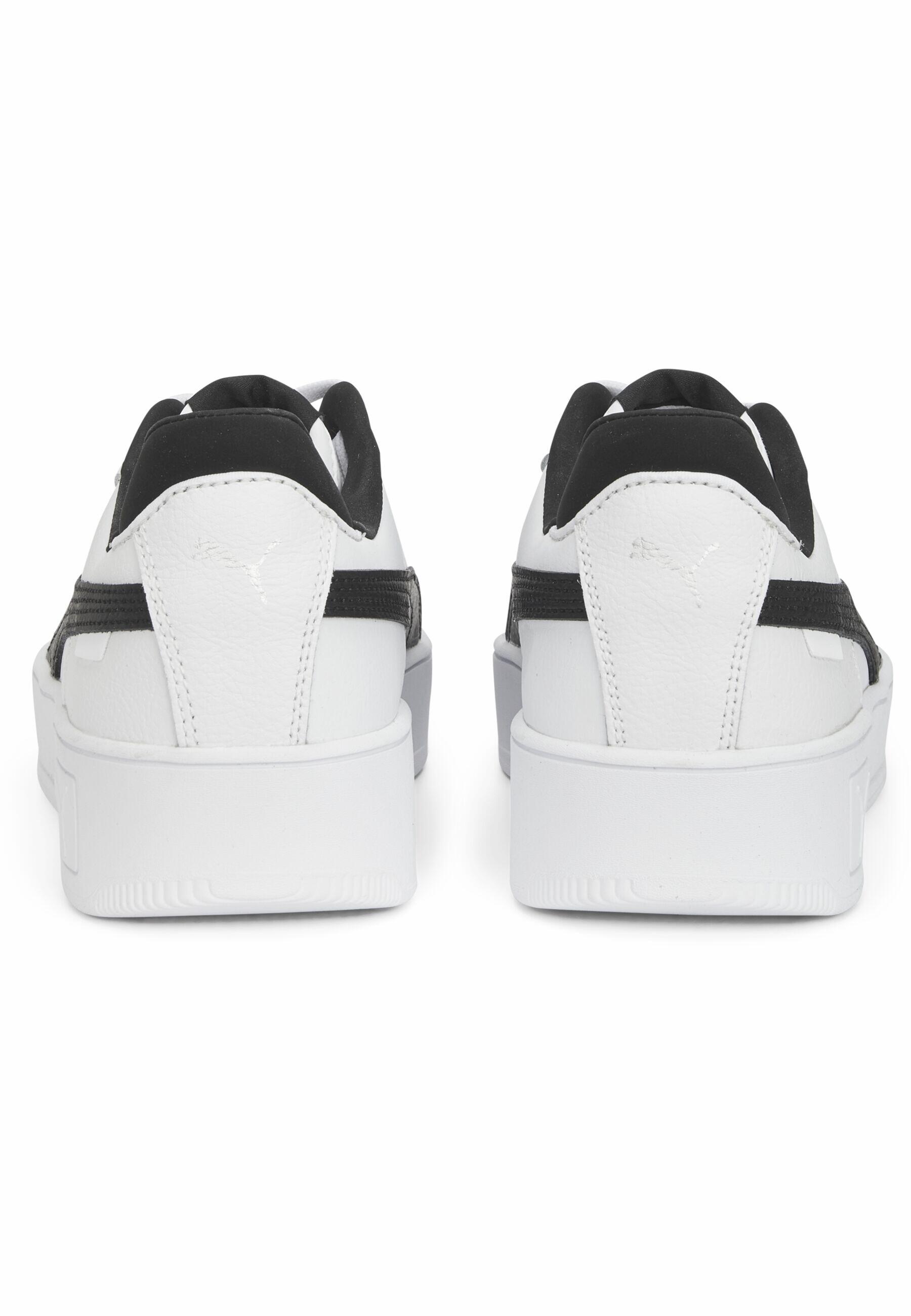 PUMA Sneakers Carina Street da donna PUMA White Black Silver Metallic