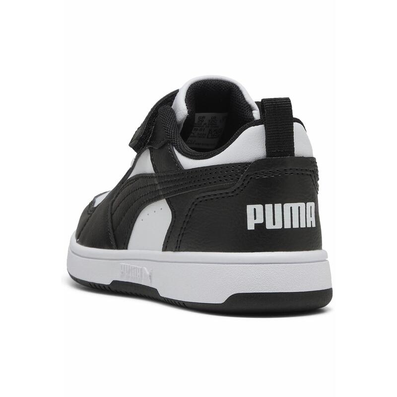 Dziecięce sneakersy PUMA Rebound V6 Lo PUMA White Black