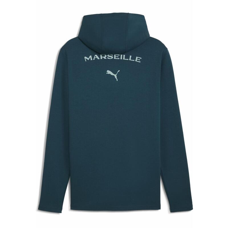 Veste zippée à capuche Casuals Olympique de Marseille Homme PUMA