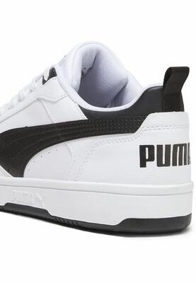 Rebound v6 low sneakers puma white black transparent
