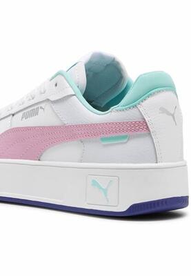 Sneaker Carina Street da ragazzi PUMA White Mauved Out Mint Pink Green