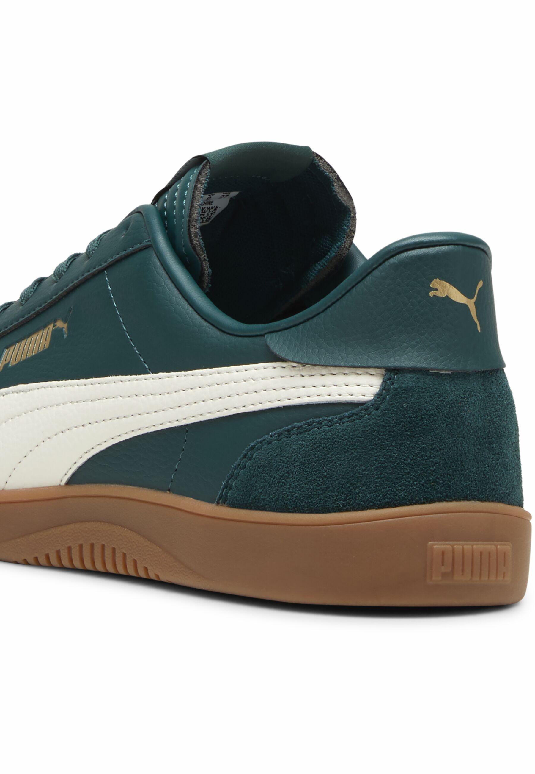Sneaker PUMA Club 5v5 PUMA Dark Myrtle Frosted Ivory Gold Green White 2/7